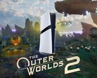 Se muestra el estandarte de Outer Worlds 2 con PS5 Pro (Fuente de la imagen: Xbox Gaming, Sony PlayStation con ediciones)