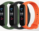 El Amazfit Band 6 viene en color oliva, negro de medianoche y naranja. (Fuente de la imagen: AliExpress)