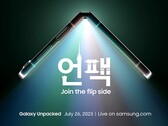 El Galaxy Z Flip5 será uno de los varios dispositivos que Samsung lanzará a finales de este mes. (Fuente de la imagen: Samsung)