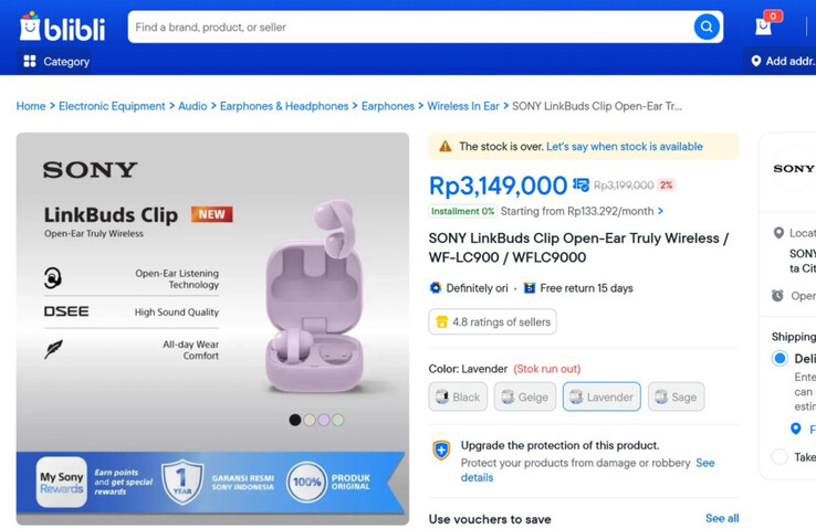 (Fuente de la imagen: Blibli vía The Walkman Blog)