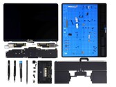 El MacBook Air M4 (en la imagen) parece ser totalmente similar al MacBook Air M3 en términos de diseño y reparabilidad. (Fuente de la imagen: iFixIt)