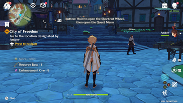 Genshin Impact funciona razonablemente bien (Fuente de la imagen: Notebookcheck)