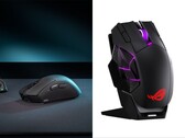 Ratones para juegos ROG Gladius IV Ace (izquierda) y ROG Spatha X 65K (derecha).