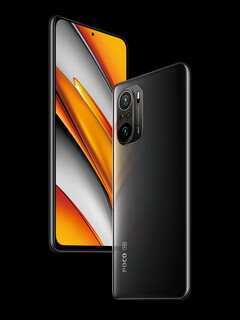 El POCO F3 estará disponible en tres colores. (Fuente de la imagen: Xiaomi)