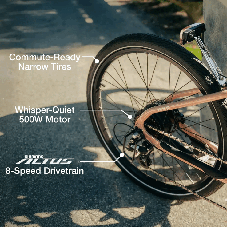 El XPress Lite viene con un motor de 500 W