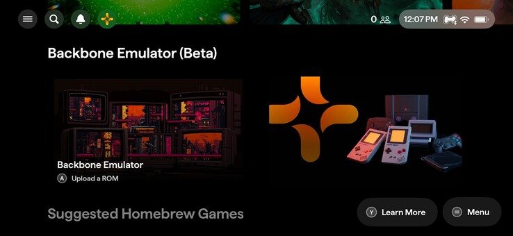 La aplicación Backbone One incorpora ahora un emulador para jugar a juegos retro. (Fuente de la imagen: Backbone)
