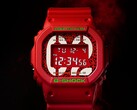 El nuevo reloj G-Shock x Evangelion seguiría al DW-5600EVA-02 (en la imagen). Fuente de la imagen: hicco0414 en eBay
