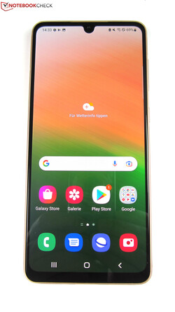 En revisión: Samsung Galaxy A33 5G. Dispositivo de revisión proporcionado por Samsung Alemania.