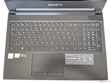 Gigabyte G5 - Dispositivos de entrada