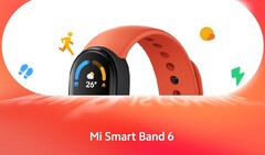 La Mi Band 6/Mi Smart Band 6 ha sido bromeada con una pantalla más grande que la Mi Band 5. (Fuente de la imagen: Xiaomi - editado)