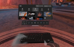 La actualización del software Oculus v37 incluye la compatibilidad con el Magic Keyboard de Apple. (Fuente de la imagen: Oculus)
