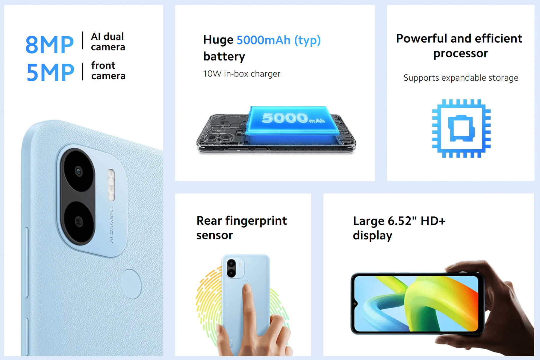 El Redmi A1 Plus se lanza como otro smartphone económico en el arsenal de  Xiaomi - Notebookcheck.org