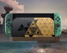 Se muestra la consola Switch 2 de la edición del 40.º aniversario de Zelda