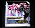El ordenador personalizado Cherry Bloom cuenta con pétalos de aleación de titanio que reaccionan al calor.