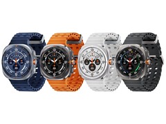 Galaxy Se dice que el Watch Ultra 2 viene con una batería un 35% mayor que la del Galaxy Watch Ultra que aparece en la foto.
