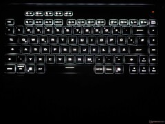 Retroiluminación del teclado