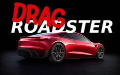 La próxima generación del Roadster de Tesla tendrá supuestamente una aceleración similar a la de un dragster, pero los expertos tienen dudas. (Fuente de la imagen: Tesla - editado)