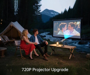 El proyector integrado puede resultar útil para las noches de cine (Fuente de la imagen: 8849)