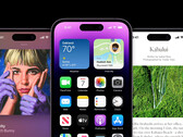 Los modelos de iPhone 14 Pro vienen con la muesca Dynamic Island. (Fuente de la imagen: Apple)