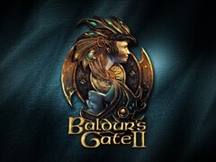 Logotipo de Baldur's Gate 2.