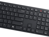 El nuevo teclado de colaboración con cable de Dell tiene teclas dedicadas para videoconferencias. (Imagen vía Dell)