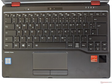 Fujitsu Lifebook U939X - dispositivos de entrada