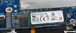 Unidades SSD de 512 GB de Toshiba (montadas)