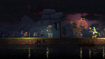 Una imagen en la que se muestran enemigos en Kingdom: New Lands.