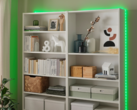 La tira LED inteligente ORMANÄS de IKEA puede regularse con varias opciones de color. (Fuente de la imagen: IKEA)