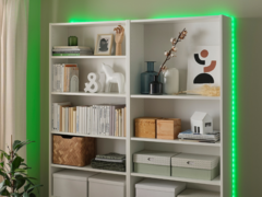La tira LED inteligente ORMANÄS de IKEA puede regularse con varias opciones de color. (Fuente de la imagen: IKEA)