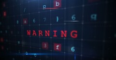 Un indicador digital de alerta que simboliza la interrupción del servicio en una plataforma en línea (Fuente de la imagen: Pikwizard)