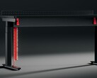 El escritorio para juegos Coyl en Ultra Black.