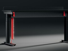 El escritorio para juegos Coyl en Ultra Black.