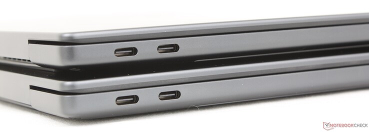 Arriba: 2026 XPS 14 OLED, Abajo: 2026 XPS 14 IPS