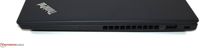derecha: USB 3.0 Type-A, Kensington Lock