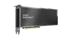 Acelerador AMD Instinct MI100 HPC. (Fuente de la imagen: AMD)