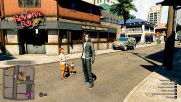 En la imagen: Una captura de pantalla del juego Like a Dragon: Yakuza Pirata en Hawai.