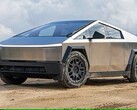 El Tesla Cybertruck. La angulosa camioneta ha perdido el primer puesto de ventas en favor de la Ford F-150 en EE.UU. (Fuente de la imagen: Motor Trend)