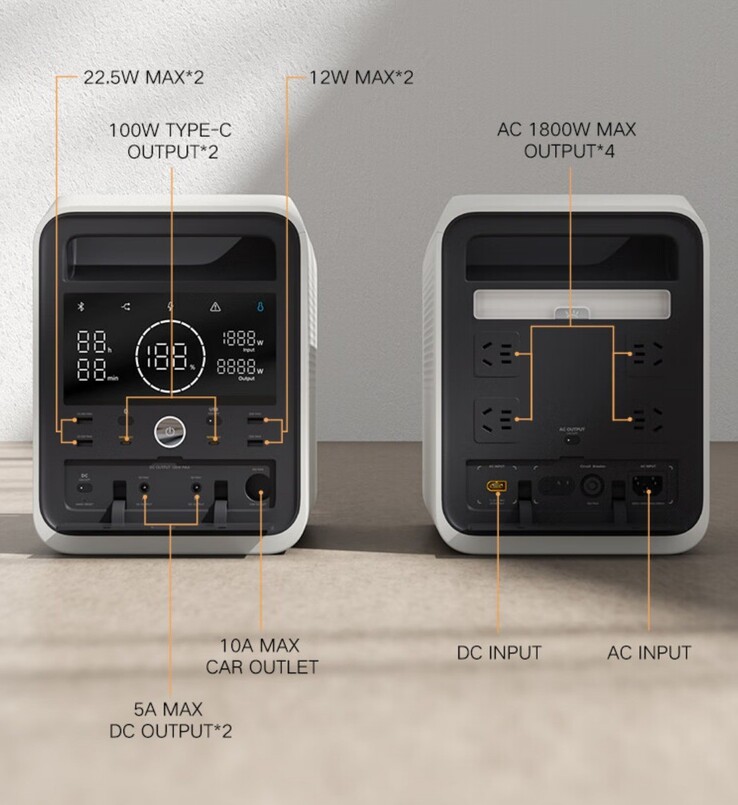 La Xiaomi Mijia Outdoor Power Supply 1000 Pro. (Fuente de la imagen: Xiaomi)