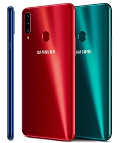 Colores del Samsung Galaxy A20s, pero en Alemania sólo hay negro disponible