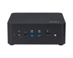 El MSI Cubi NUC AI+ 2MG obtiene altas puntuaciones por su simplicidad, pero su rendimiento por dólar es escaso (Fuente de la imagen: MSI)