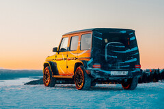 El Mercedes-Benz Clase G eléctrico ya ha sido sometido a pruebas en climas fríos y su lanzamiento está previsto para finales de abril de 2024. (Fuente de la imagen: Mercedes-Benz)