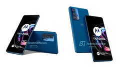 ...y surgen renders del Edge 20 Pro. (Fuente: TechnikNews)