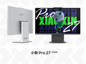 El Xiaoxin Pro 27 2024 viene en dos opciones de color. (Fuente de la imagen: Lenovo)