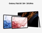 La serie Galaxy Tab S8. (Fuente: Samsung)