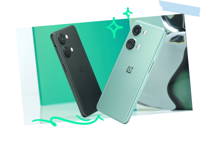 OnePlus se burla del Nord 3 y el CE 3 en cuanto a sus nuevas opciones de color. (Fuente: OnePlus)