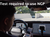 Prueba necesaria para utilizar el Piloto Guiado de Navegación (imagen: XPeng/YouTube)