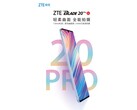 El nuevo Blade 20 Pro 5G. (Fuente: ZTE)