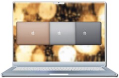 Mark Gurman especula que el MacBook Air de 2022 Apple vendrá en cuatro colores a elegir. (Fuente de la imagen: @ld_vova/Apple/Unsplash - editado)