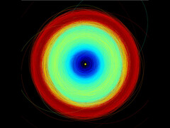 Los movimientos superpuestos revelan el sistema binario. (Fuente de la imagen: ESA/Gaia/DPAC)
